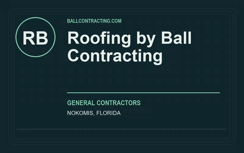 Roofing by Ball Contracting in Nokomis, Florida