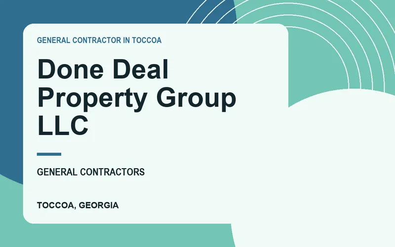 Done Deal Property Group LLC in Toccoa, Georgia