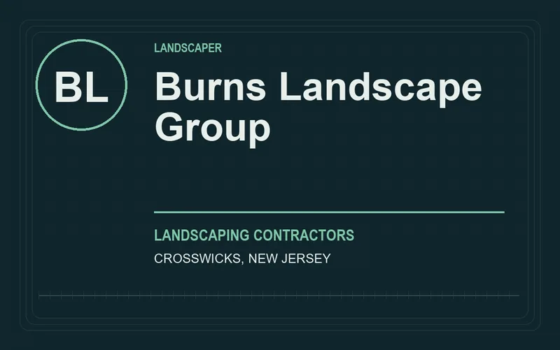 Burns Landscape Group in Crosswicks, New Jersey