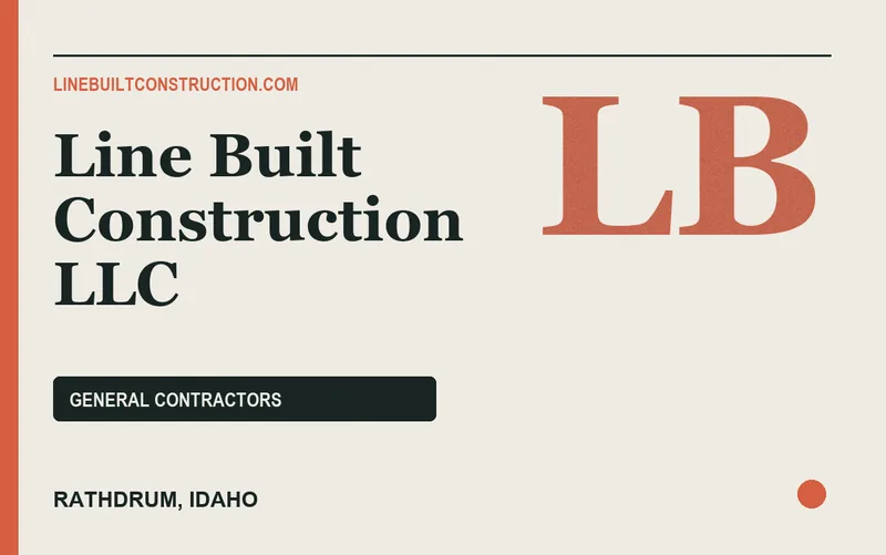 Line Built Construction LLC in Rathdrum, Idaho