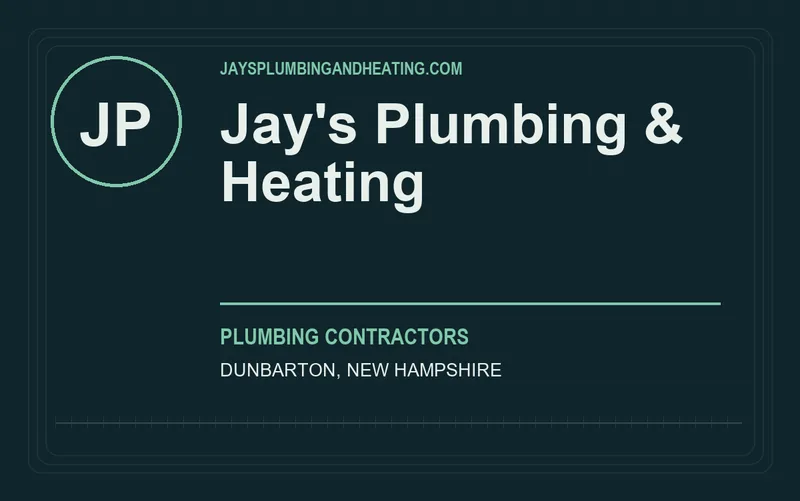 Jay's Plumbing & Heating in Dunbarton, New Hampshire