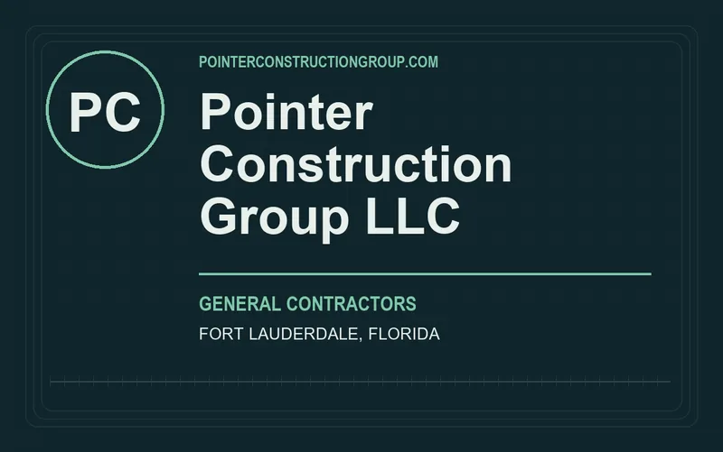 Pointer Construction Group LLC in Fort Lauderdale, Florida