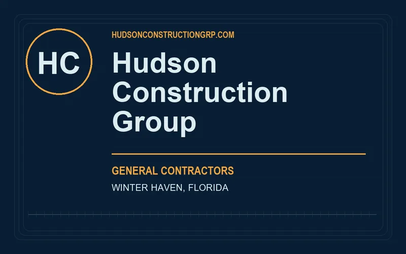 Hudson Construction Group in Winter Haven, Florida