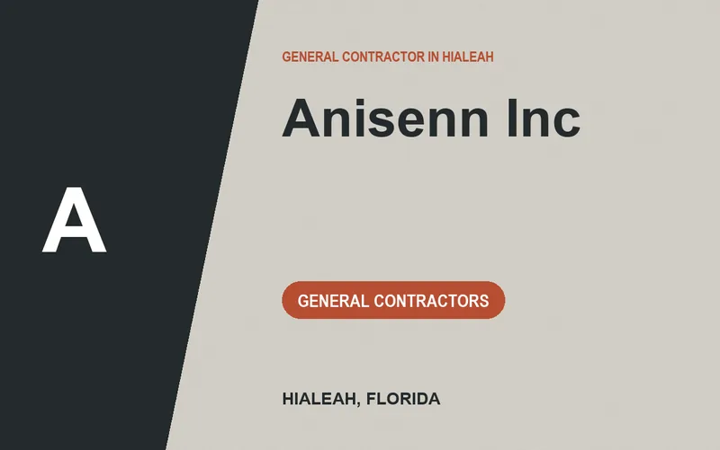 Anisenn Inc in Hialeah, Florida