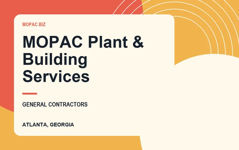 MOPAC Plant & Building Services in Atlanta, Georgia