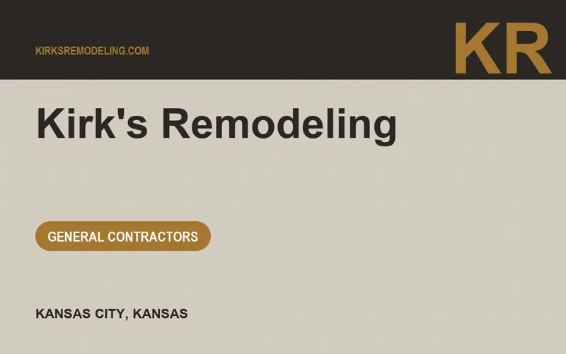 Kirk's Remodeling in Kansas City, Kansas