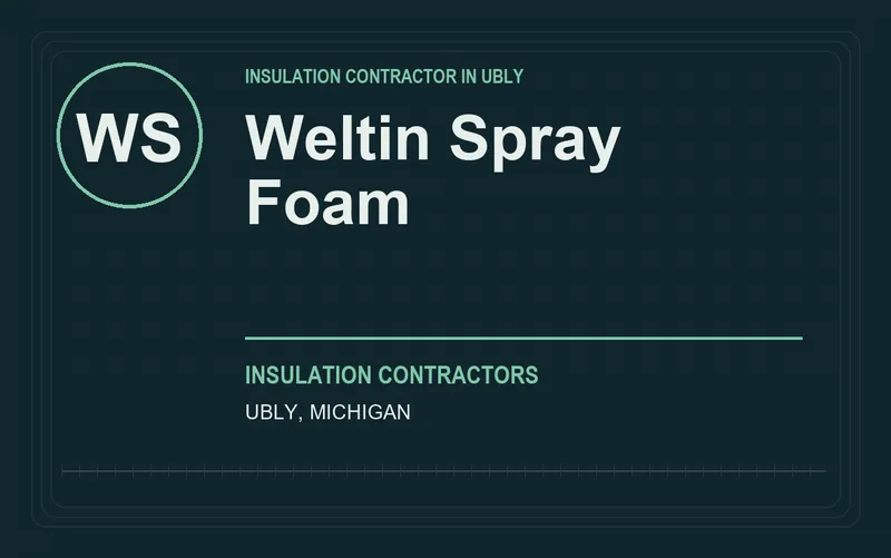 Weltin Spray Foam in Ubly, Michigan