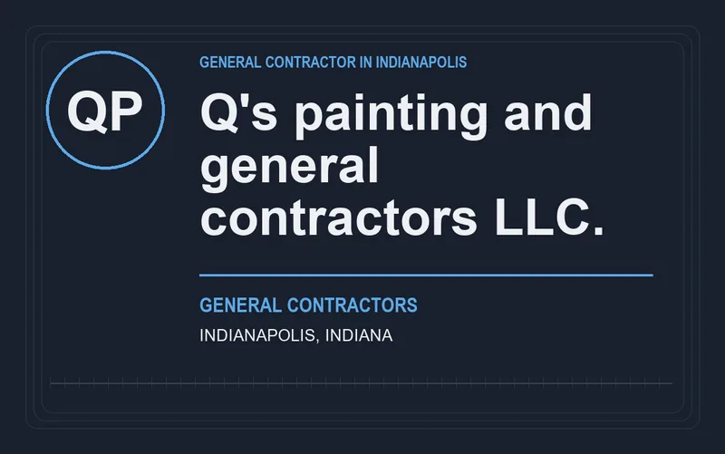 Q's painting and general contractors LLC. in Indianapolis, Indiana