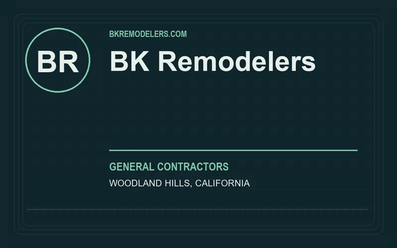 BK Remodelers in Woodland Hills, California