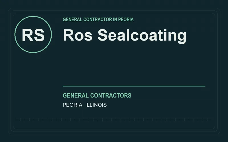 Ros Sealcoating in Peoria, Illinois