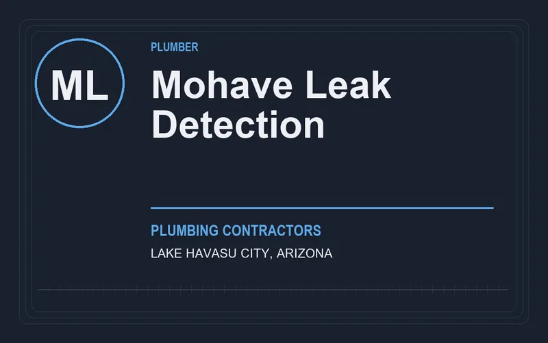 Mohave Leak Detection in Lake Havasu City, Arizona