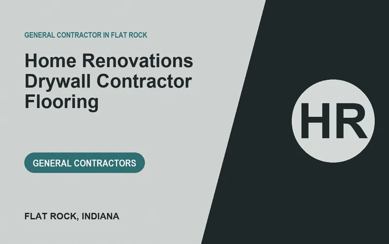 Home Renovations Drywall Contractor Flooring in Flat Rock, Indiana