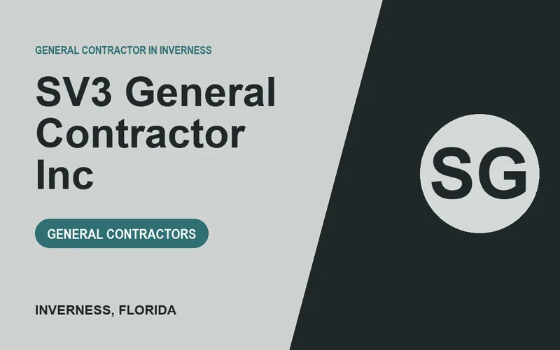 SV3 General Contractor Inc in Inverness, Florida