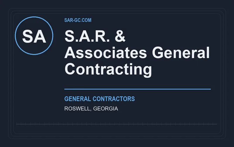 S.A.R. & Associates General Contracting in Roswell, Georgia