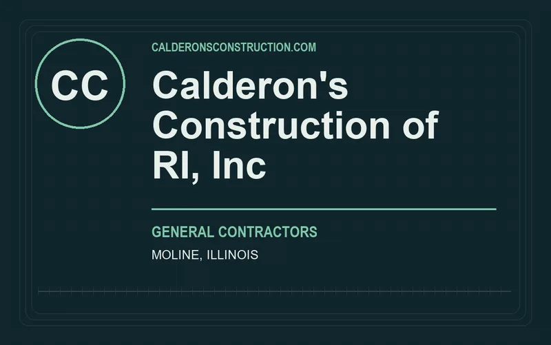 Calderon's Construction of RI, Inc in Moline, Illinois