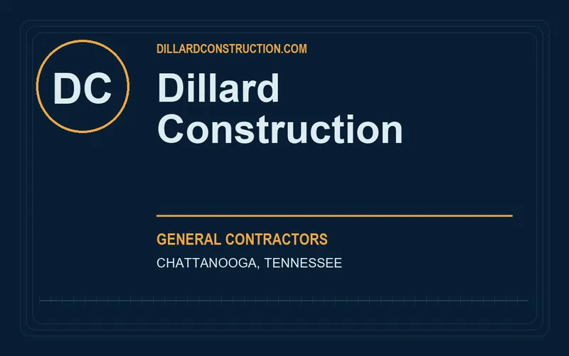 Dillard Construction in Chattanooga, Tennessee