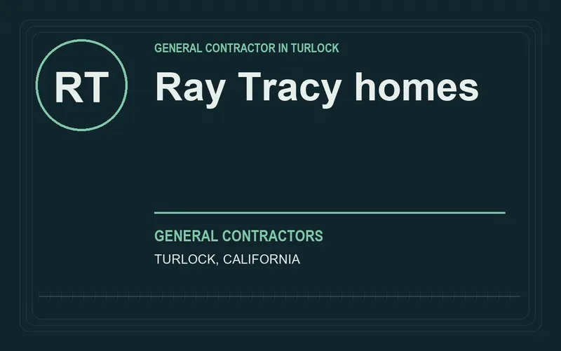 Ray Tracy homes in Turlock, California