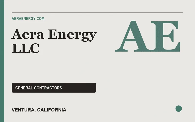 Aera Energy LLC in Ventura, California
