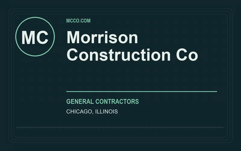 Morrison Construction Co in Chicago, Illinois