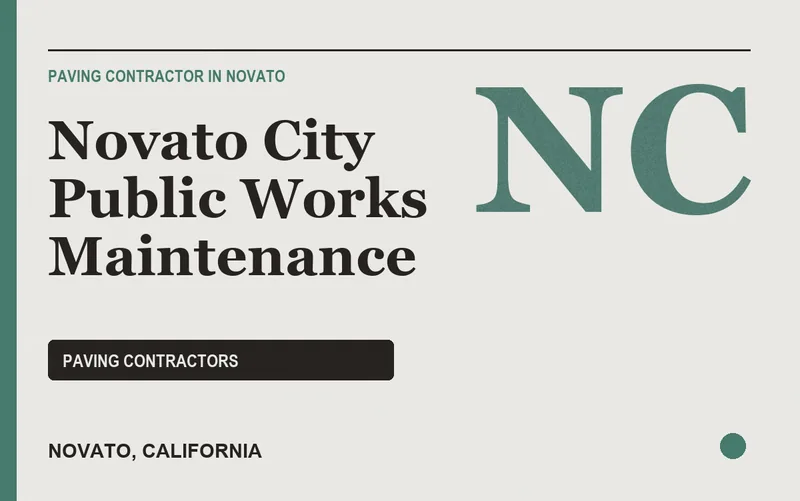 Novato City Public Works Maintenance in Novato, California