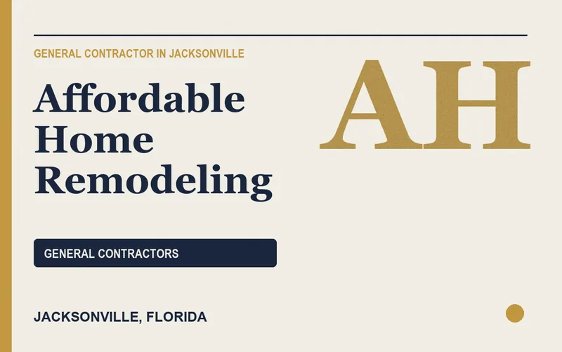 Affordable Home Remodeling in Jacksonville, Florida