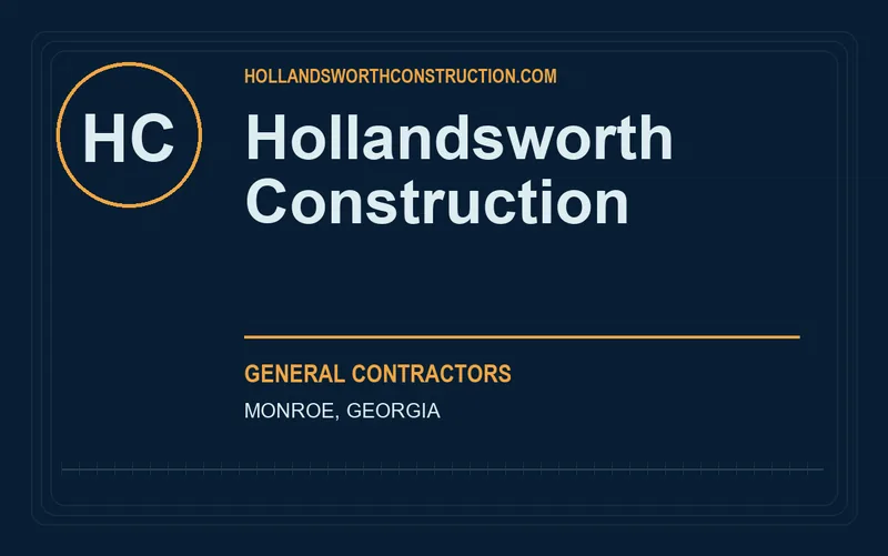 Hollandsworth Construction in Monroe, Georgia