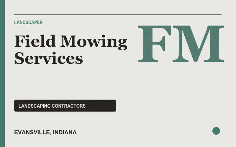 Field Mowing Services in Evansville, Indiana