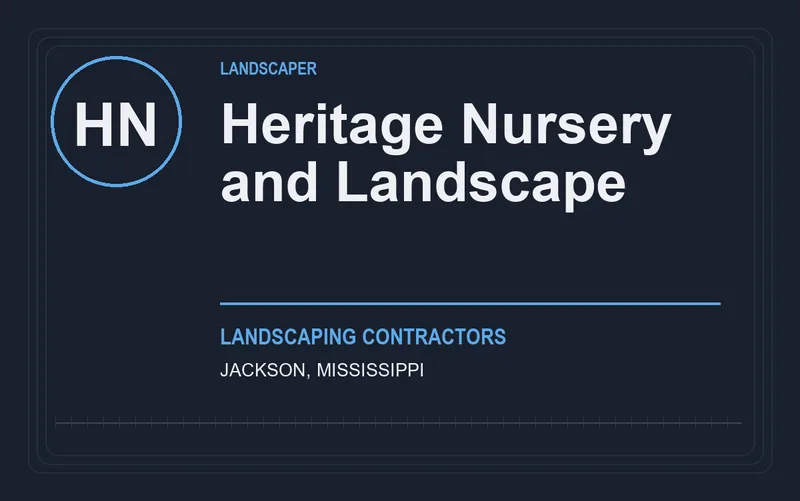 Heritage Nursery and Landscape in Jackson, Mississippi