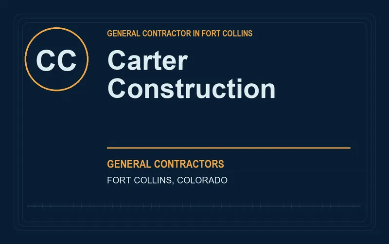 carter construction in Fort Collins, Colorado