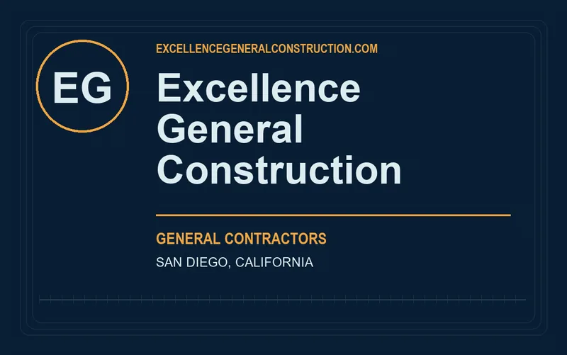 Excellence General Construction in San Diego, California