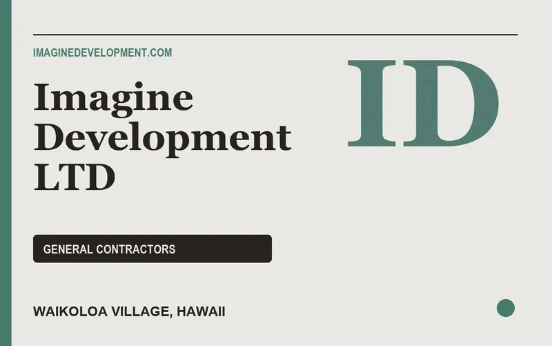 Imagine Development LTD in Waikoloa Village, Hawaii