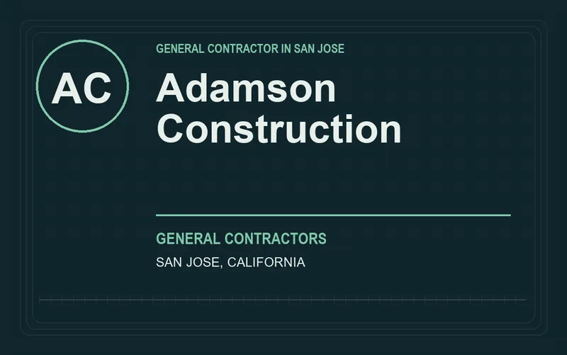 Adamson Construction in San Jose, California
