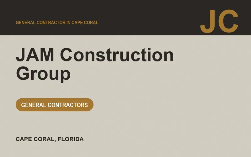 JAM Construction Group in Cape Coral, Florida
