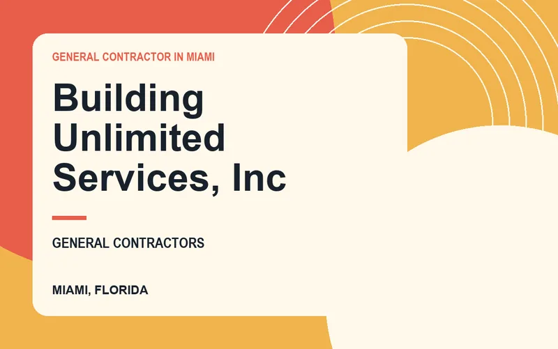 Building Unlimited Services, Inc in Miami, Florida