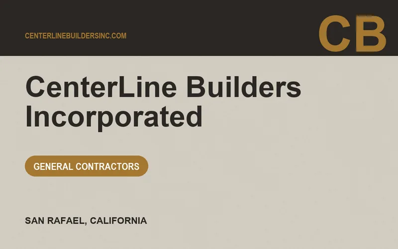 CenterLine Builders Incorporated in San Rafael, California