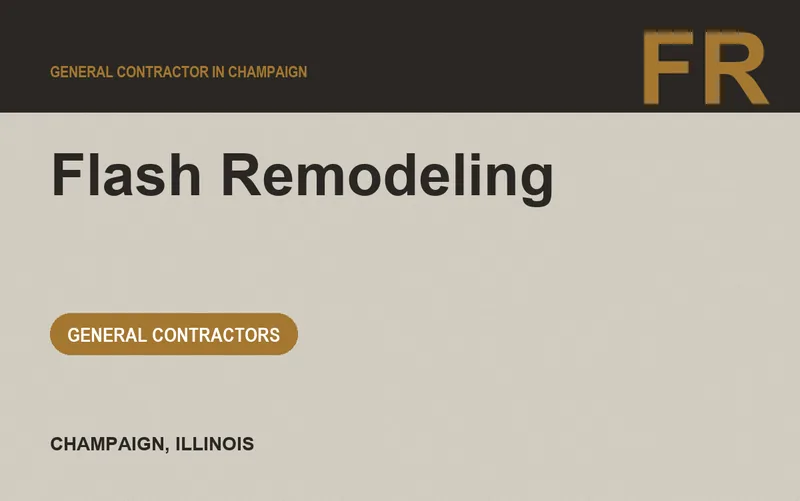 Flash Remodeling in Champaign, Illinois