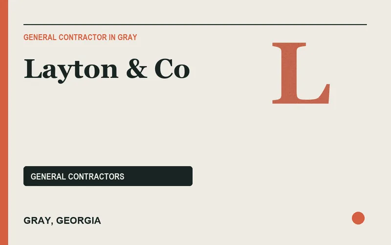 Layton & Co in Gray, Georgia