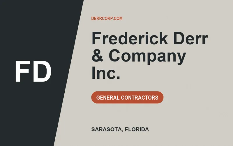 Frederick Derr & Company Inc. in Sarasota, Florida