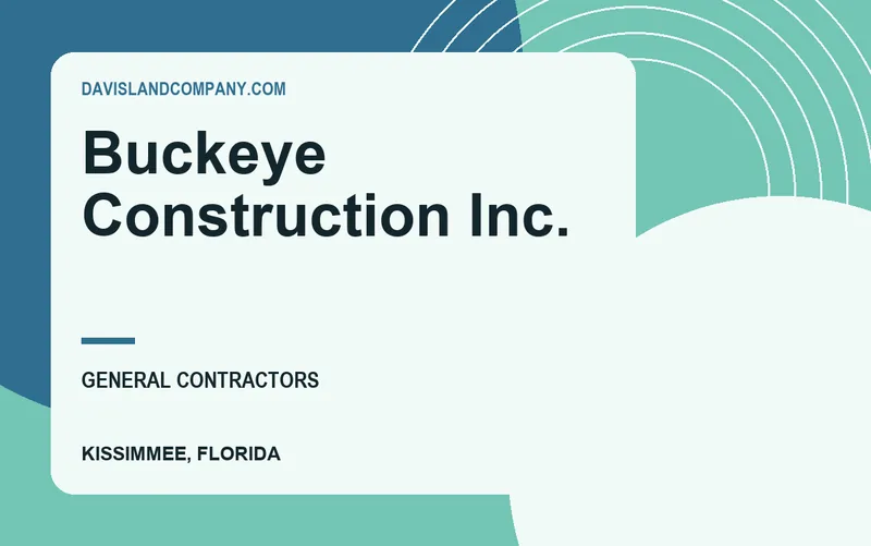 Buckeye Construction Inc. in Kissimmee, Florida