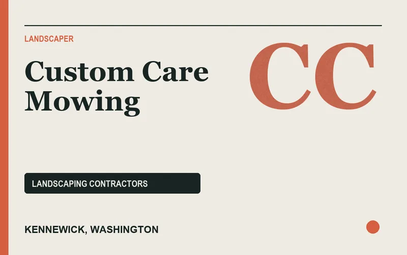 Custom Care Mowing in Kennewick, Washington