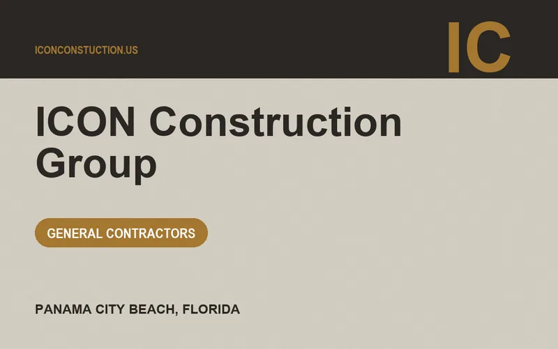 ICON Construction Group in Panama City Beach, Florida