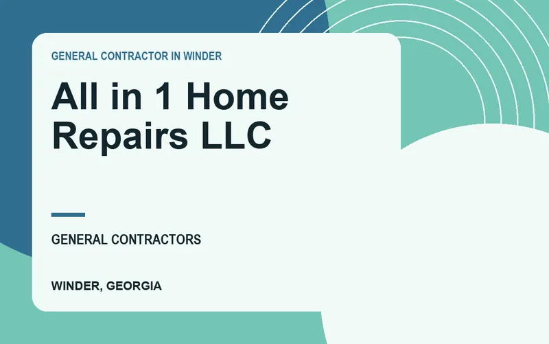 All in 1 Home Repairs LLC in Winder, Georgia