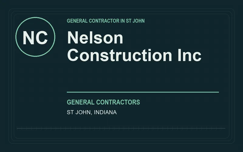 Nelson Construction Inc in St John, Indiana