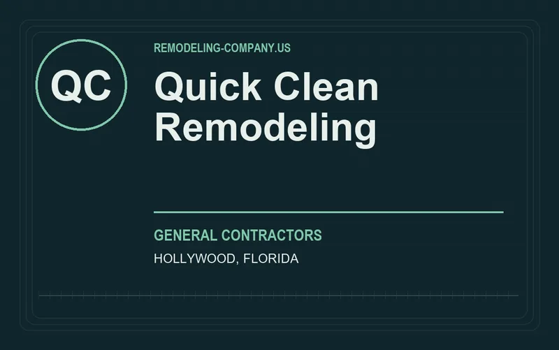 Quick Clean Remodeling in Hollywood, Florida
