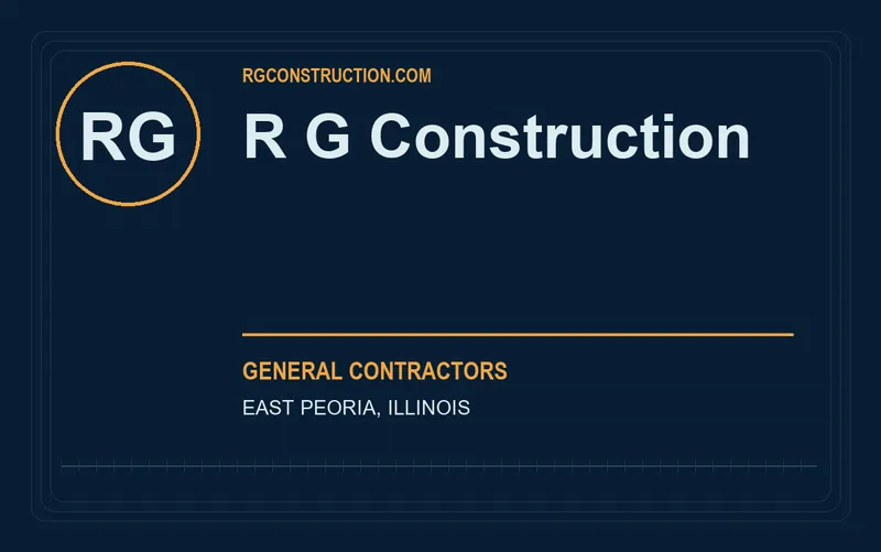 R G Construction in East Peoria, Illinois