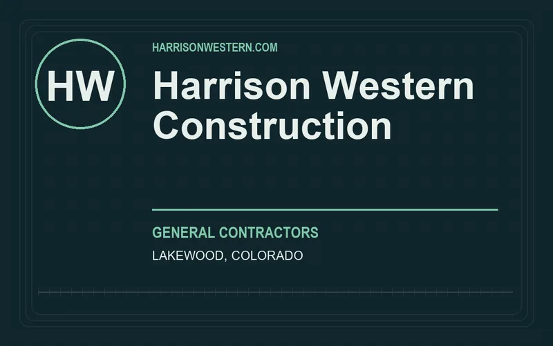 Harrison Western Construction in Lakewood, Colorado