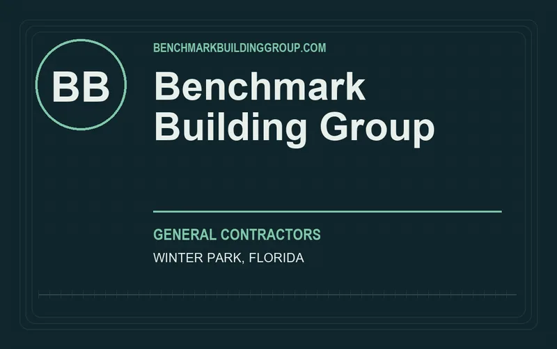 Benchmark Building Group in Winter Park, Florida