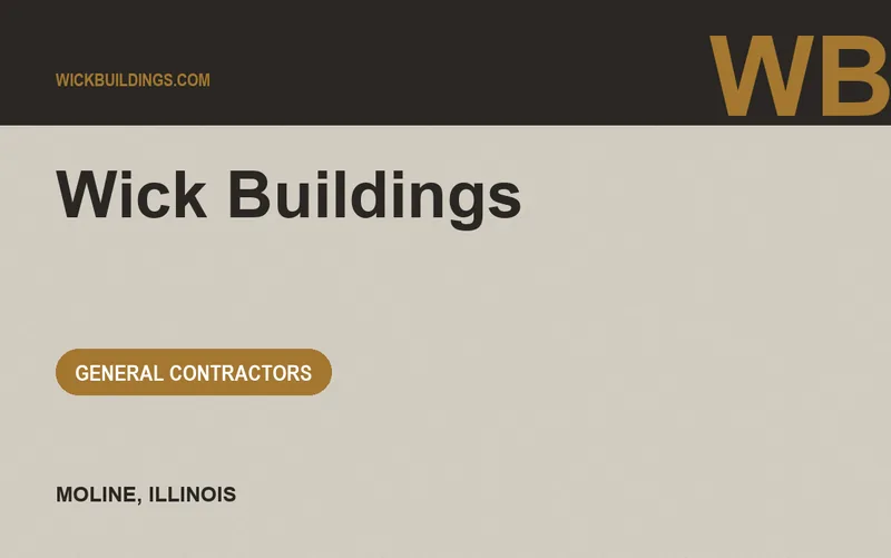 Wick Buildings in Moline, Illinois