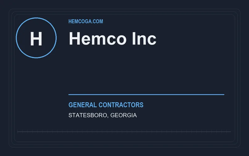 Hemco Inc in Statesboro, Georgia