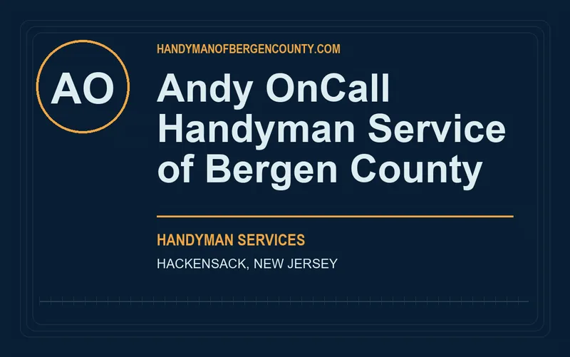 Andy OnCall Handyman Service of Bergen County in Hackensack, New Jersey